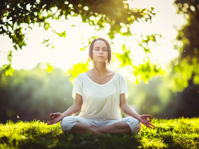 Yoga ist die ideale Möglichkeit, innere Ruhe zu finden.